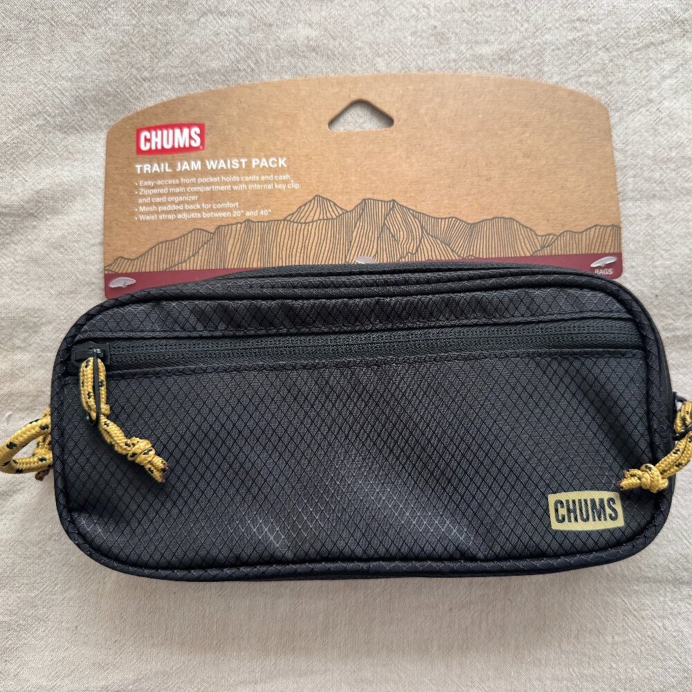 NEW Chums Trail Jam Waist Pack / Fanny Pack - black